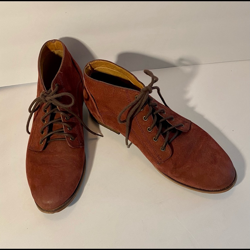 BDG Suede Booties, Size 9